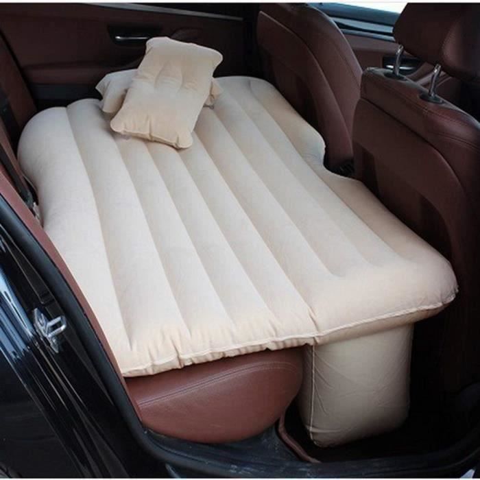 wangza Coussin dair De Voiture Matelas Gonflable pour Voiture Coussin  Gonflable pour Siège Arrière Universel pour Voiture Matelas gonflables  Camping et randonnée