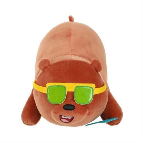Peluche couch e Miniso Grizzly We Bare Bears Multicolore