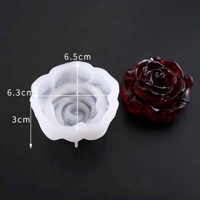 Moule Silicone Forme Miroir/Ovale Pour Résine Époxy - DIY Bijoux, Bougeoirs, Déco