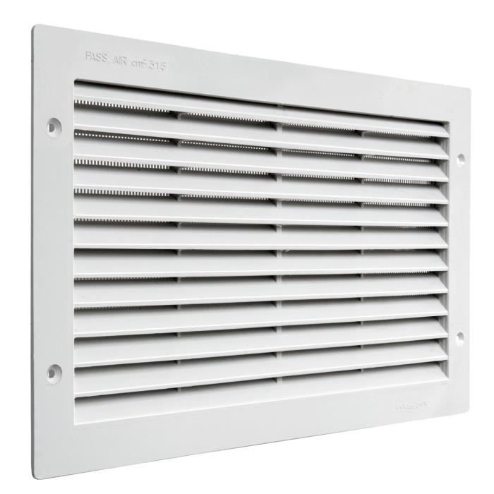La ventilation par3823b Grille de ventilation en plastique