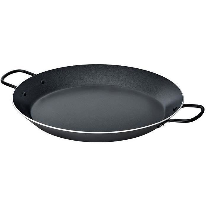 Plat à paëlla - D: 38 cm - aluminium