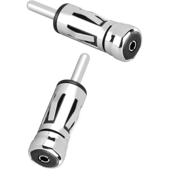 Greluma Adaptateur d'antenne d'autoradio, Adaptateur d'antenne Double Fakra Z vers DIN pour récepteur d'autoradio/unité de tête GPS