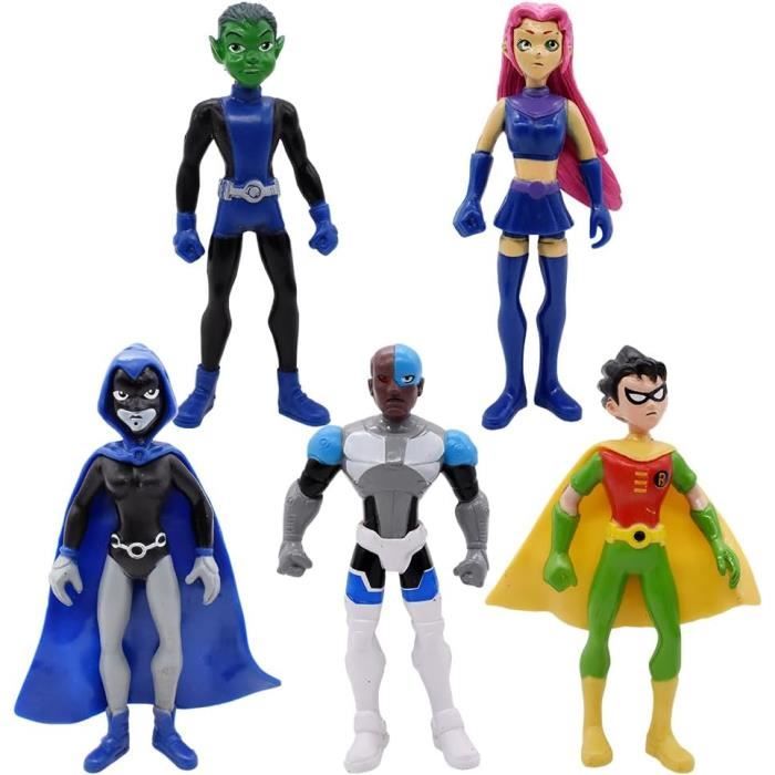 20 Mini Figurines Héros Cartoon Pour Décoration Gâteau Anniversaire Enfants - 3-4 Cm
