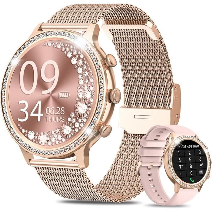 Montre Connect e Homme Femme Smartwatch avec IP68 Etanche Sport