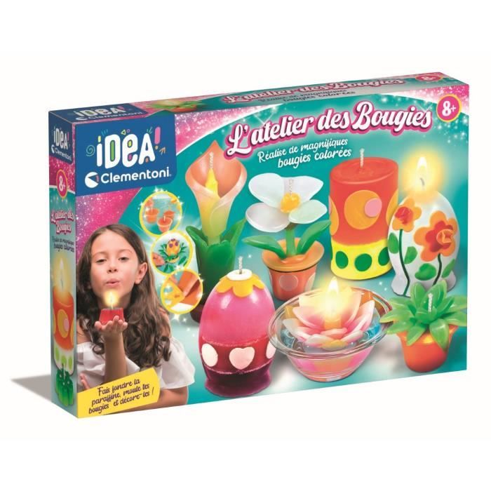 Coffret Créatif Clementoni L'Atelier des Bougies – Fabrication Artisanale de Bougies
