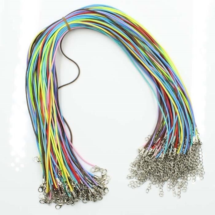 Lot De 200 Fermoirs Homard Pour Cordons, Sangles Et Lanières - 20 Couleurs - Zaplyte