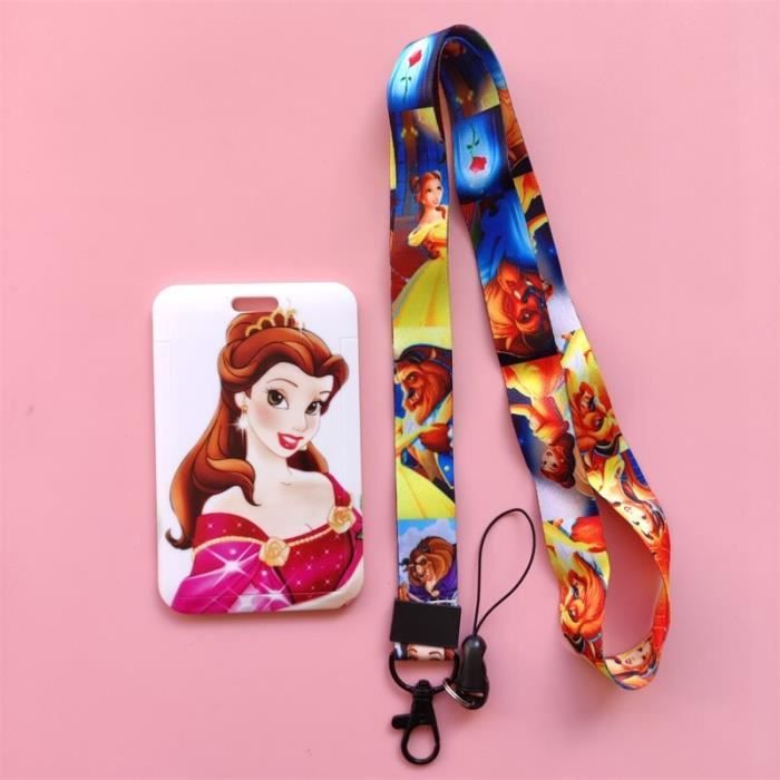 Porte-badge Animé Fairy Tail Lucy - Lanyard Avec Pochette Pour Cartes, école, Bureau, Transport