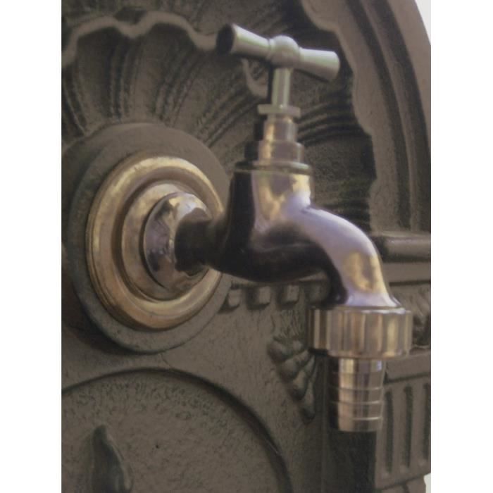 Robinet D Arrosage Avec Raccord Au Nez Laiton Brut Arrivee 3 4
