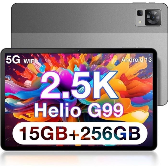Tablette Tactile DOOGEE T30 Pro – Écran 11 2.5K – Batterie 8580mAh – 20P+8MP – 15Go+256Go – SD 2To – G99 – Gris