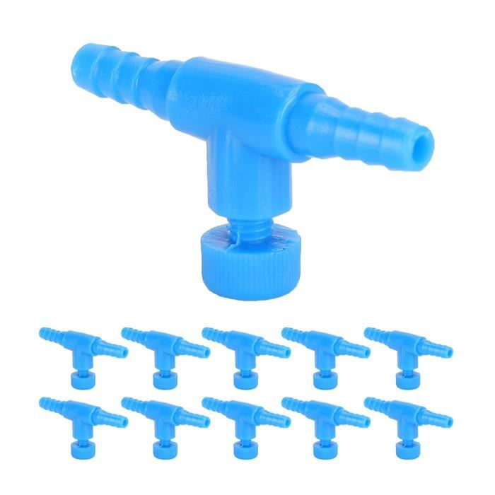 Gfamous Lot de 10 raccords à air comprimé 1/4 BSP - Raccord rapide 1/4