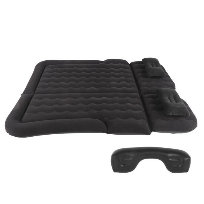 Matelas Gonflable Pour SUV Et Camping - 5 Cm épaisseur, Velours, Avec Ailes Latérales, Léger Et Portable