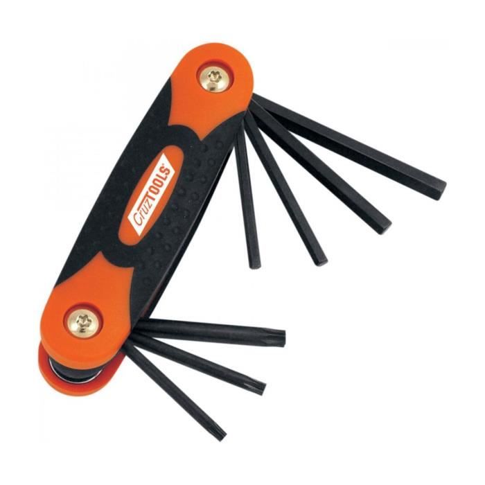 TROUSSE OUTILS CRUZTOOLS MULTI-TOOL FOLDING HEX/TORX SET HARLEY DAVIDSON-FHT1  - Cdiscount Auto