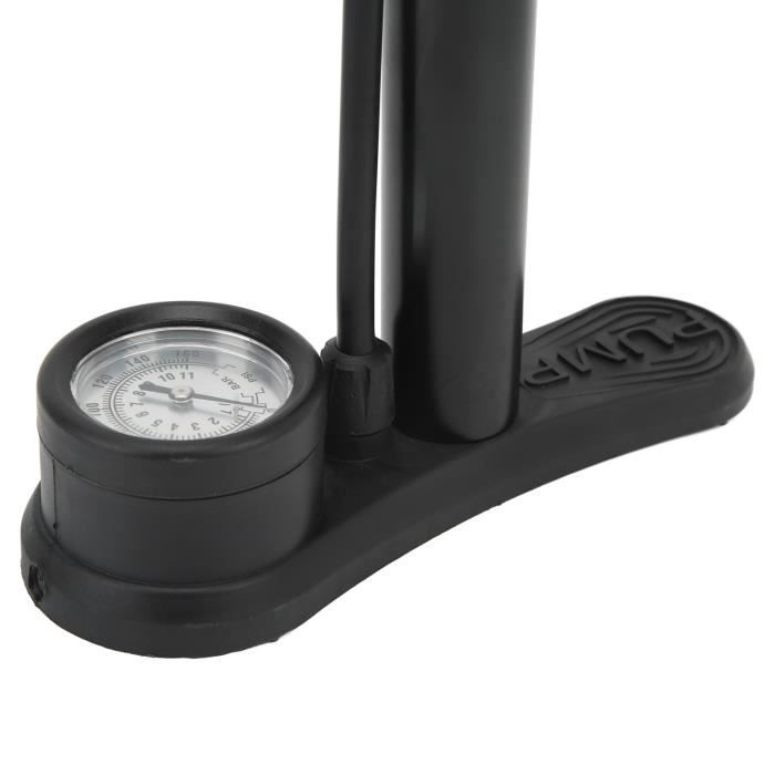 Gonfleur De Pneu De Vélo Pompe De Gonflage De Pied De Vélo De Route Haute Pression Portable