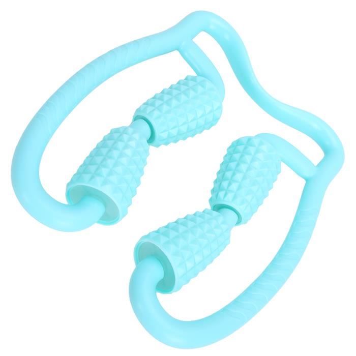 Rouleau De Massage Pour Jambes 12 Roues - Masseur Cuisses Et Bras, Poignée Ergonomique