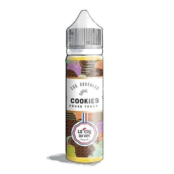 elfbar nachfüll pod läuft aus Liquide E-cigarette - Le Coq Qui Vape - Cookies Fèves de Tonka - 50ml