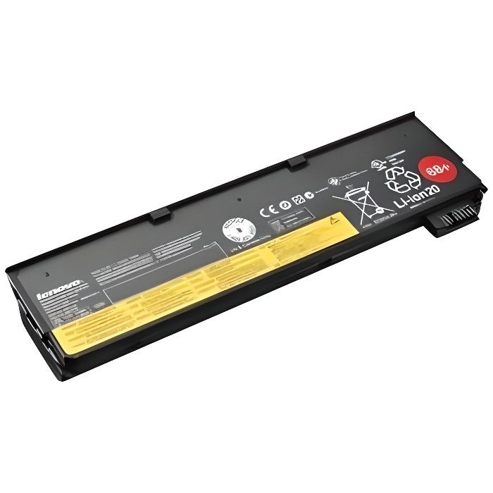 LENOVO Batterie 0C52862 - Lithium ion (Li-Ion) - 1 - Pour Ordinateur Portable - Rechargeable - 10,8 V DC - 6600 mAh - 72 Wh
