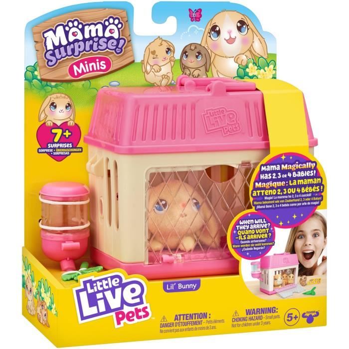 Peluches Ptits Lapins Mama Surprise - Little Live Pets - Moose Toys