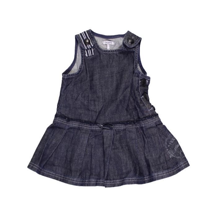 Robe Bebe Fille Ikks 6 Mois Bleu Ete Bleu Cdiscount Pret A Porter