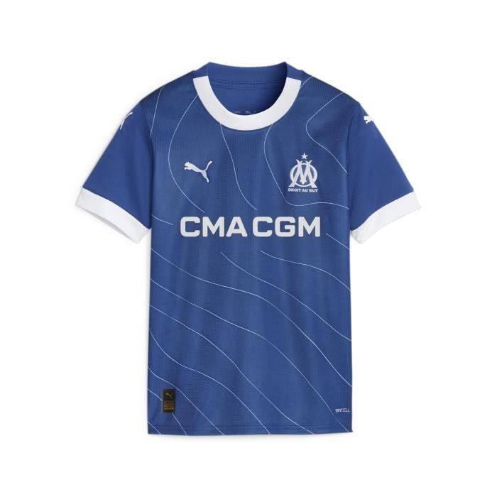 Maillot Ext rieur enfant OM 2023 24 blue 9 10 ans Cdiscount