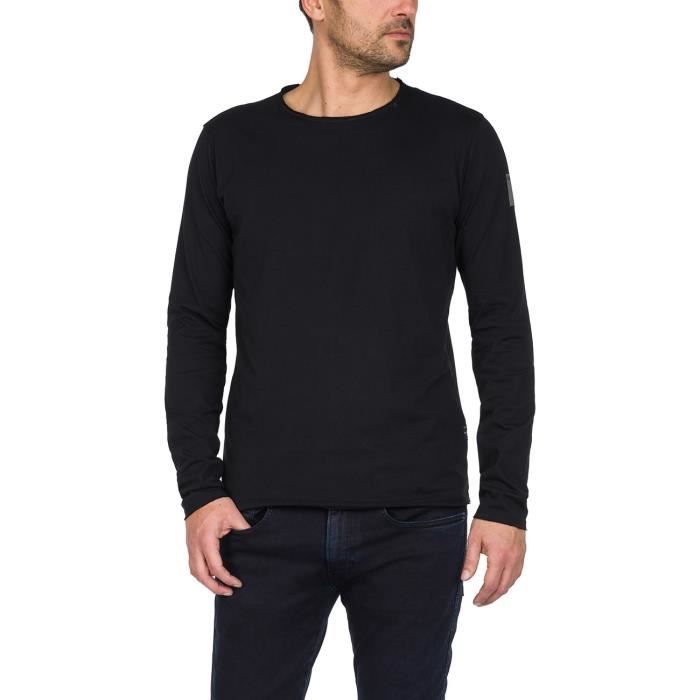 Replay T-Shirt Manches Longues Noir Homme M3592.000.2660-098
