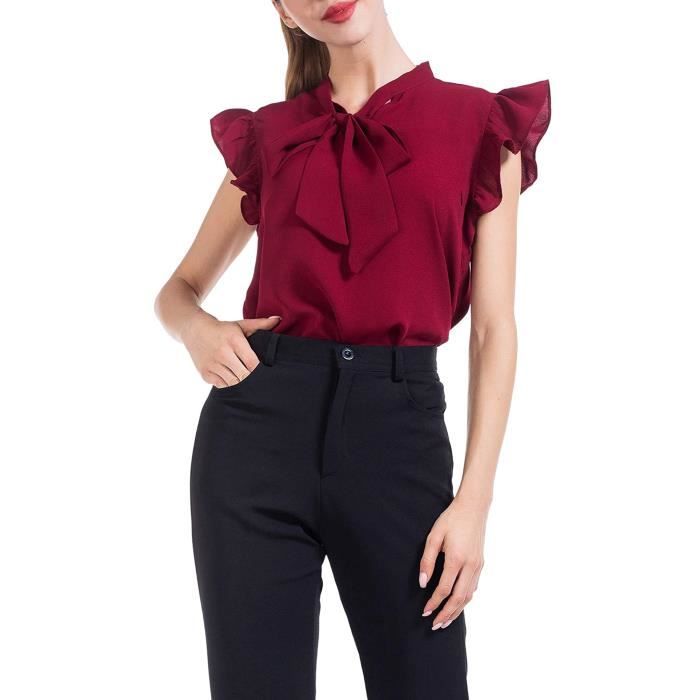Femme Rouleau Polo Col À Manches Courtes T-Shirt Extensible Slim Casual Basic Plain Tops