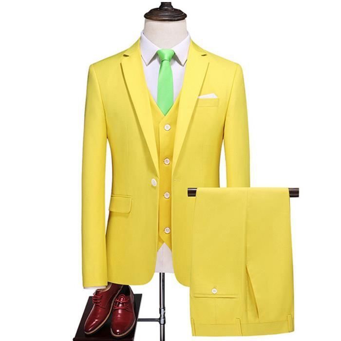Gilet/Blazer Homme - Taille 2XL - Bleu Laine - Coupe Petite - Neuf Sans Étiquettes