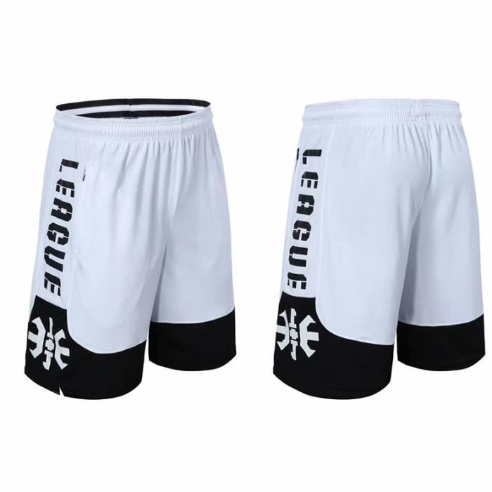 Short De Basket-ball Homme - Polyester Respirant, Coupe Ample, Tailles M à 5XL, Idéal Sport Et Loisir