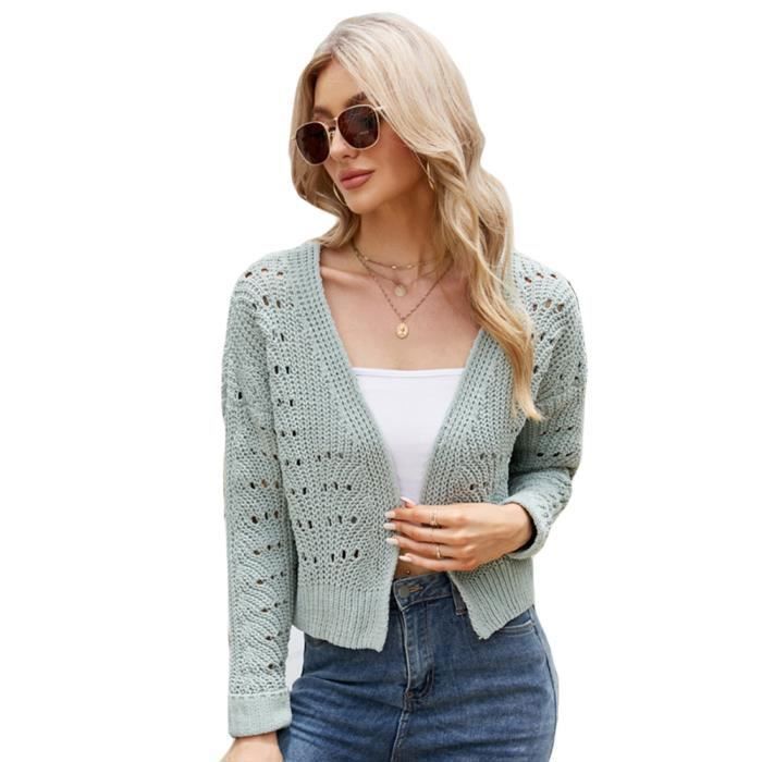 Veste pull femme deals