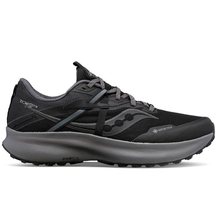 Chaussure de Course SAUCONY Ride 15 Tr Gtx Homme Noir Drop mm - Main Image