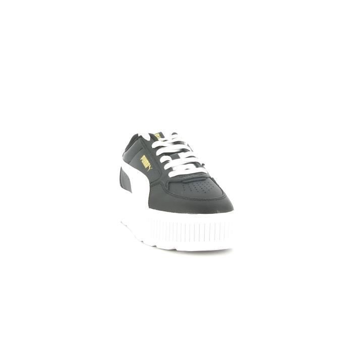 Puma top plateforme noir