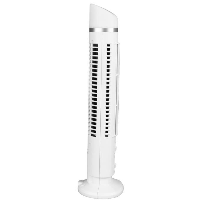 Ventilateur tour sans lame - OMABETA - Oscillation 90° - Silencieux - Compact et portable - USB/Batterie - Omabeta