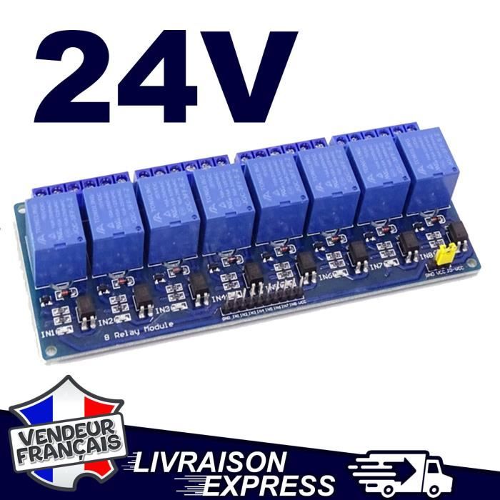 Module 6 Relais 5V Avec Optocoupleurs - Compatible Arduino Et Raspberry Pi - Pour Projets DIY