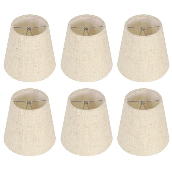 Abat-jour Métal Noir Avec Motif Doré Intérieur - Pour Lustre Ou Lampe De Table - Transmission Lumière Optimale
