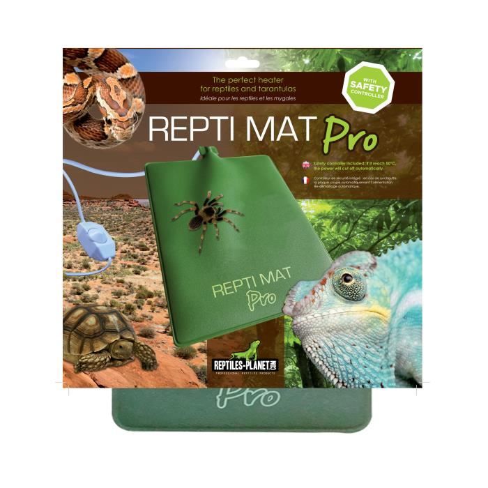 Meilleurs prix pour REPTILES PLANET Tapis Chauffant pour Reptile Repti Mat Pro 8 W ( 15x20 cm)