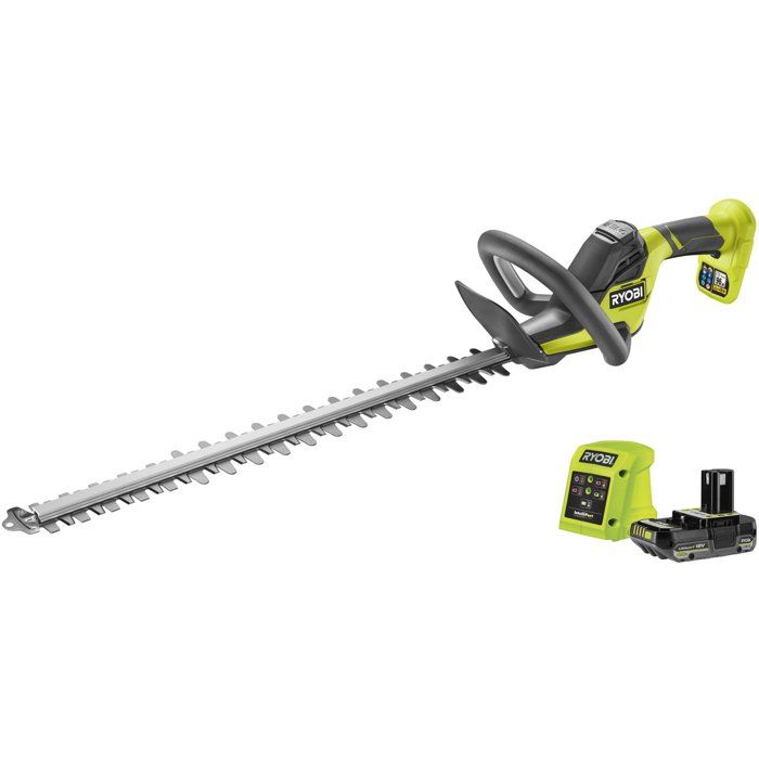 RYOBI Taille-haies LINEA 18V - design en ligne - lames 55 cm - écartement 24 mm - RY18HT55A-120