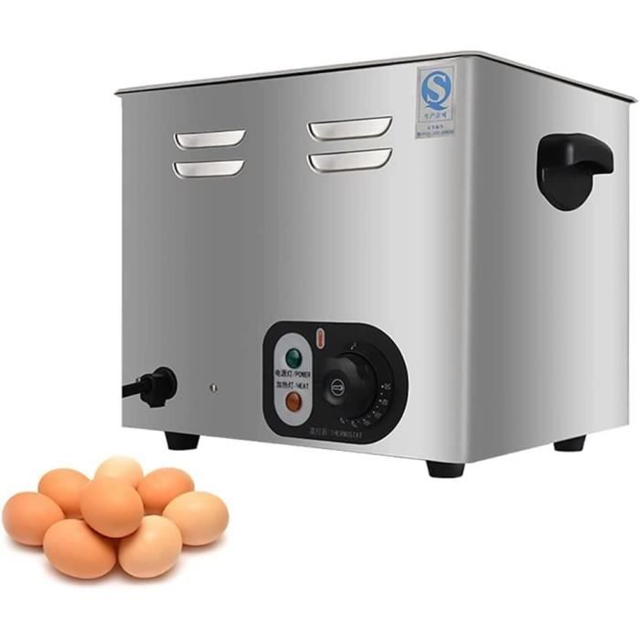 Alpina Cuiseur à Œufs Électrique 7 Œufs – 320-380W, Perce-Œuf, Verre Doseur, Signal Sonore, Antidérapant
