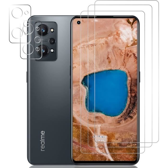 Lemxiee Film Pour Realme GT 7 Pro Protection Écran [2+1 Pièces] Protection D 'écran TPU Flexible + Verre Trempé Caméra Arrière Protecteur Film Pour Realme GT 7 Pro