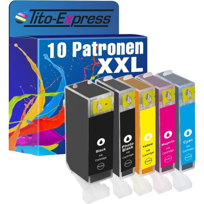10X Cartuccia Per Canon Pixma MG-5150 MG-6150 MX-895 MX-885 - Foto 4