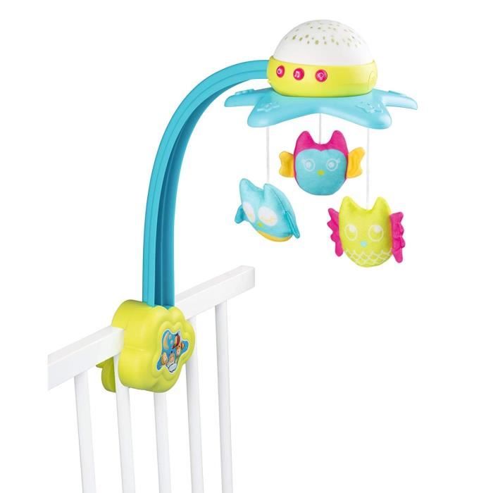 mobile musical bébé lumineux