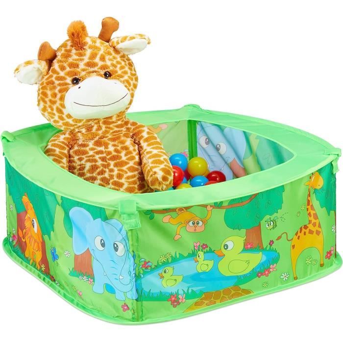 KIDUKU® Tente de jeu pour enfants pop up + 100 balles + sac intérieur et extérieur (bleu KIDUKU® Tente de jeu pour enfants pop up + 100 balles + sac intérieur et extérieur (bleu