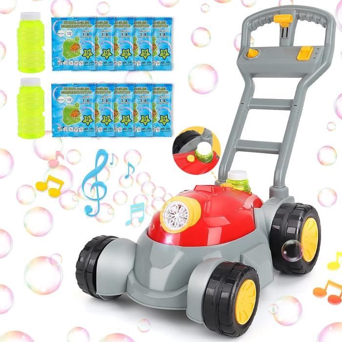 KreativeKraft Tondeuse A Bulles pour Enfant, Jeux Exterieur Enfant, Machine A Bulle Amusante KreativeKraft Tondeuse A Bulles pour Enfant, Jeux Exterieur Enfant, Machine A Bulle Amusante