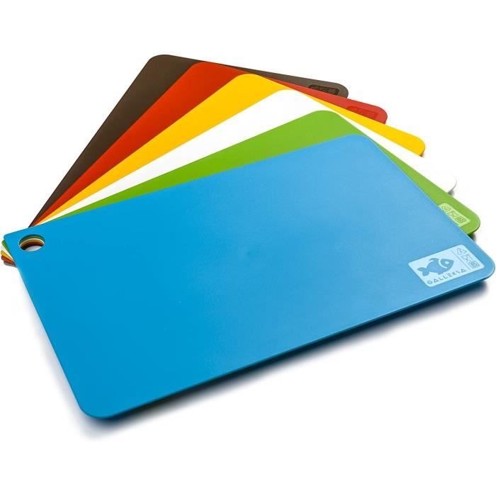 Joseph Joseph Folio - Set 4 Planches à Découper Code Couleur Avec Étui - Graphite