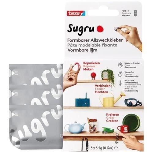 SUGRU pate modelable fixante grey 3x3.5g
