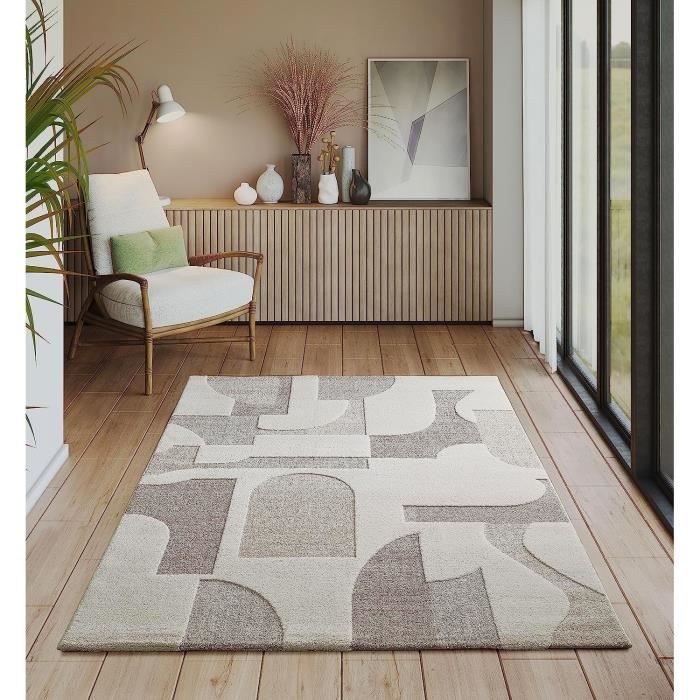 Tapis Gold, Black - 200x290 - Tapis salon et chambre