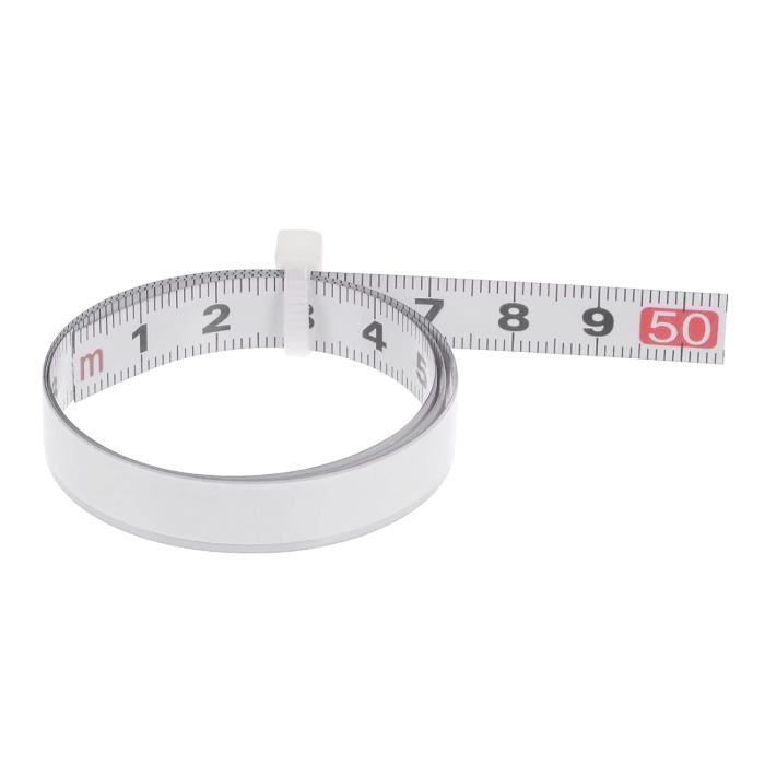 Ruban Adhésif Mesure Métrique – 10 Bandes De 50 Cm, étanche Et Anti-poussière, Pour établi Et Scie