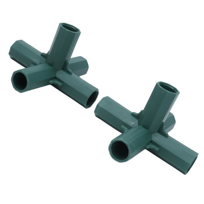 Lot 12 Connecteurs De Piquet De Plante Qcwwy - Raccords Jardin Pour Tuteurs Et Supports