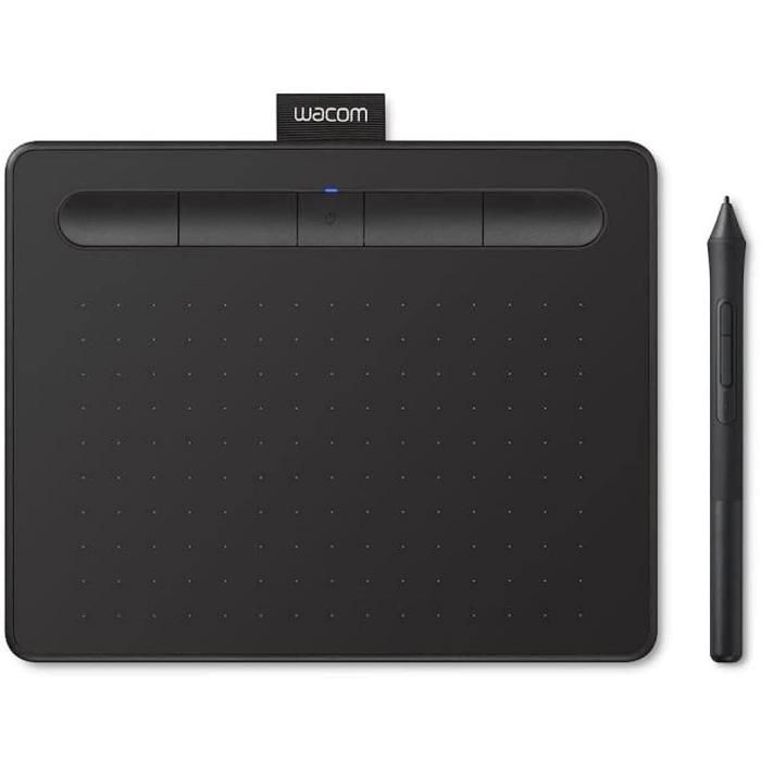 Wacom Tablette graphique - Intuos S - 10 pouces - Bluetooth 4.2 - 4096 niveaux de sensibilité Noir - vue 2