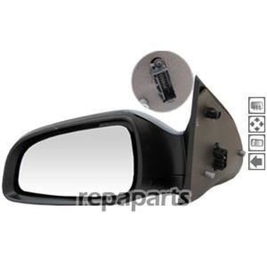 Rétroviseurs extérieurs-Ersatzglas GAUCHE OPEL ASTRA H 03/04-01/10 plaque de support Asphärisch Rétroviseurs extérieurs-Ersatzglas GAUCHE OPEL ASTRA H 03/04-01/10 plaque de support Asphärisch