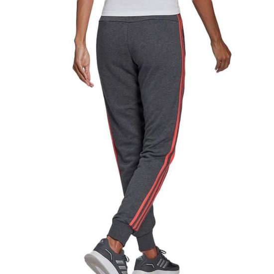 Jogging adidas femme gris rose discount