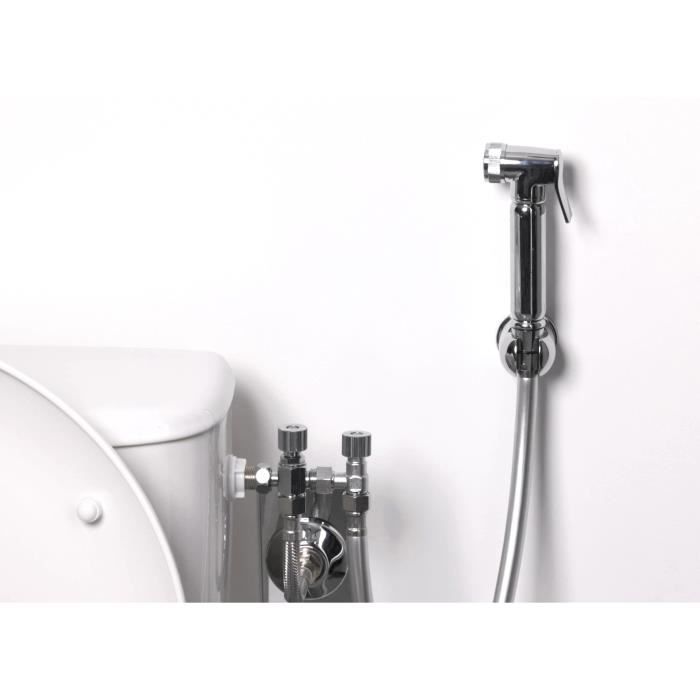 Kit Douchette Bidet WC Pulvérisateur de douche pour l'hygiène intime  Douchette à Main Support De Tuyau Fixation Murale -CYA - Cdiscount Bricolage